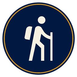 Hiking icon - Keep Calm Community Barcelona