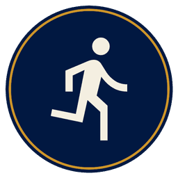 Running icon - Keep Calm Community Barcelona