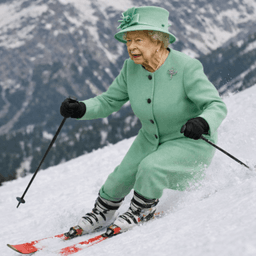 Skiing / Snowboarding icon — Keep Calm Community Barcelona